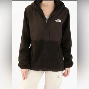 North Face Denali Women’s‎ Black Full Zip Fleece Warm Winter Jacket Medium EUC
